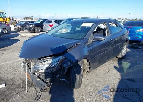 2017 Toyota Corolla Se from USA, damaged, VIN 2T1BURHE7HC931954